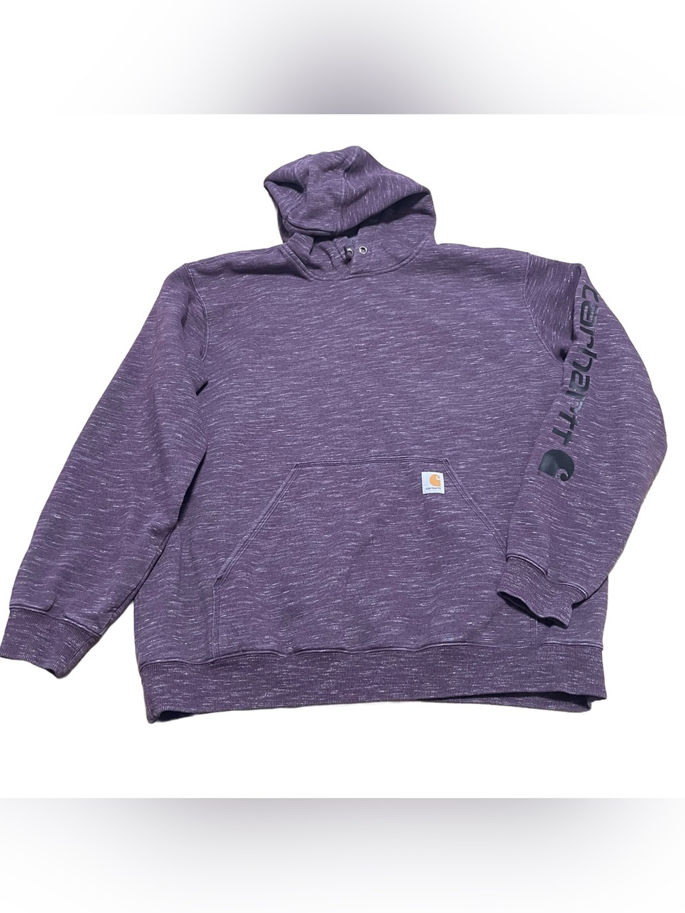 Carhartt Burgundy Hooded Sweatshirt